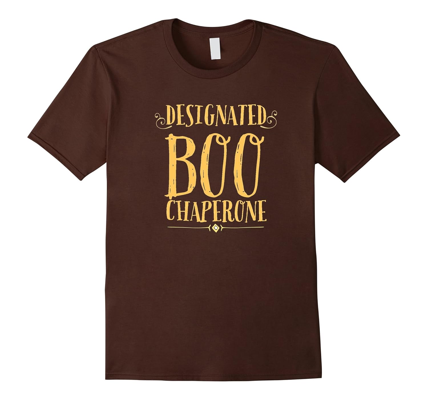 Designated Boo Chaperone Adult Parent Halloween t-shirt- TPT