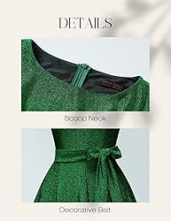 DRESSTELLS Cocktail Dresses, Womens Sparkly Midi
