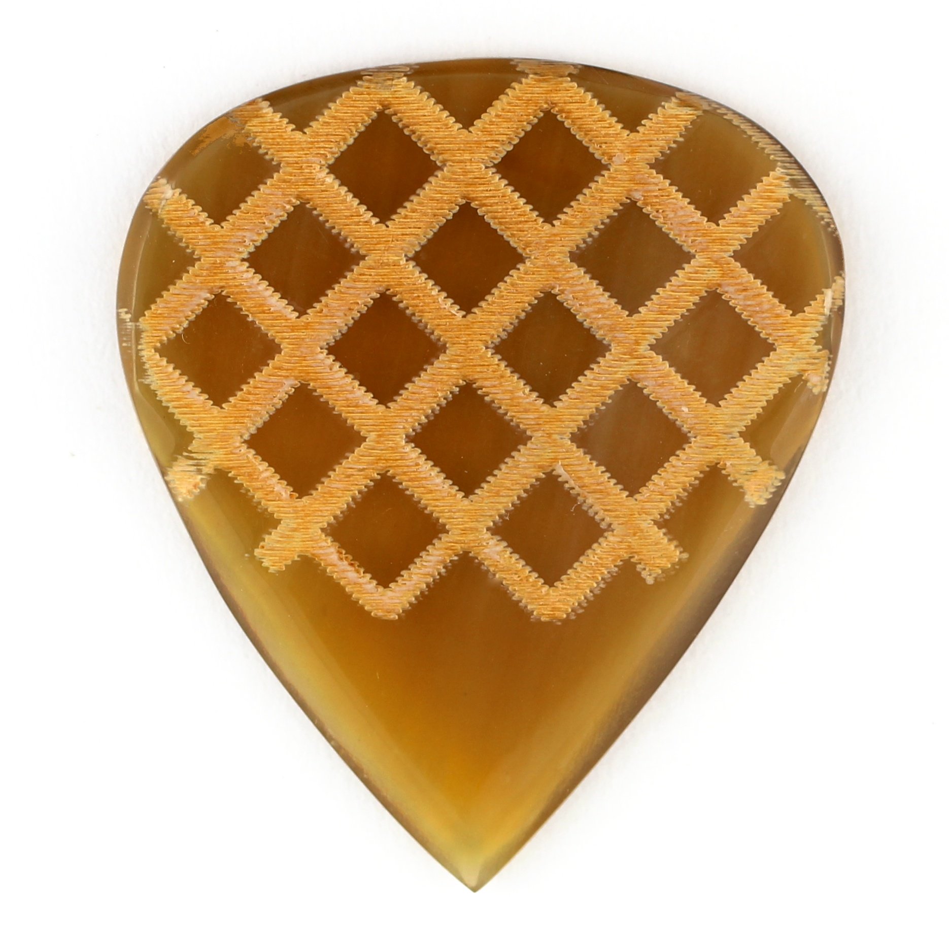 Grip Tones Mini - Clear Horn - Individual Plectrum