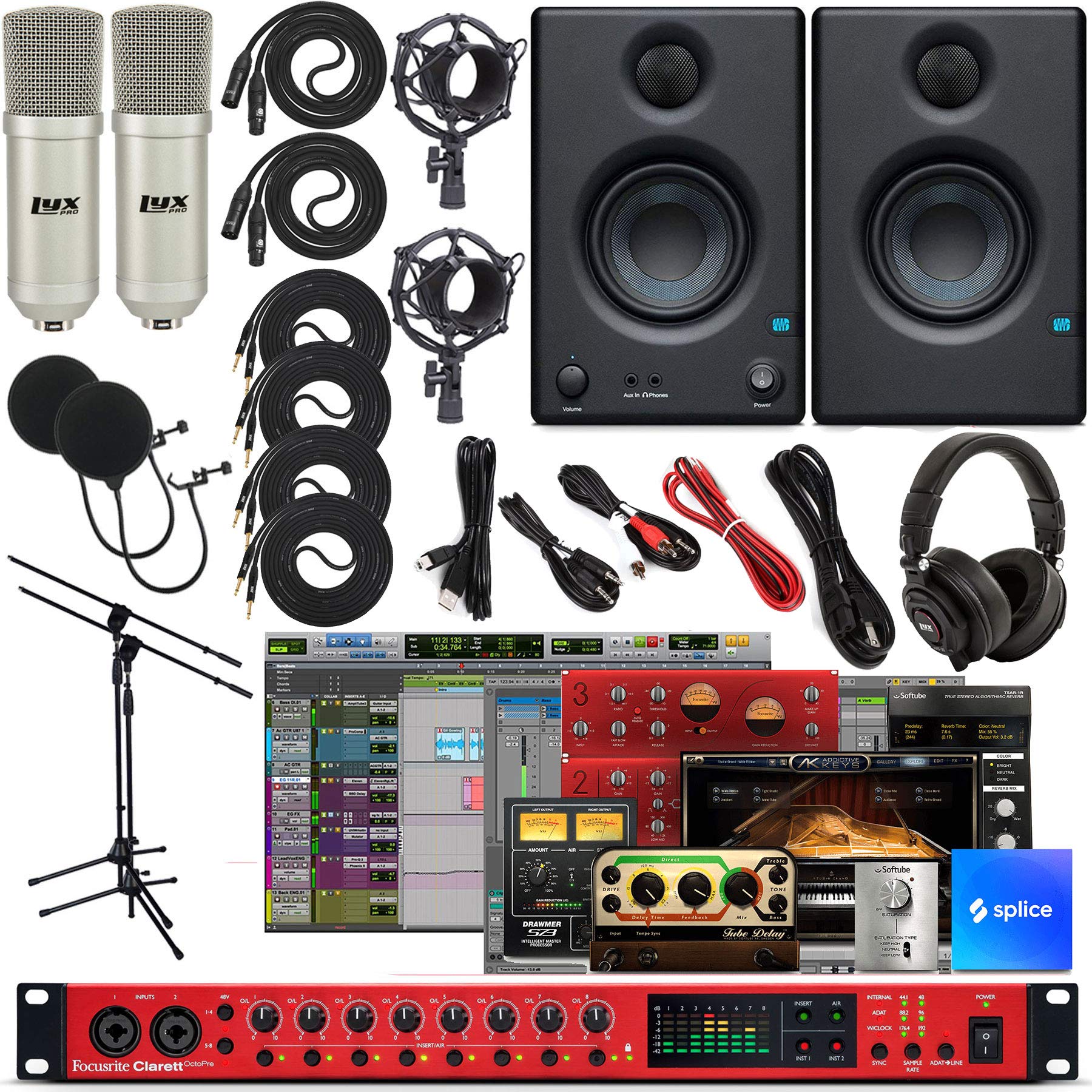 Buy Focusrite Clarett OctoPre 8Channel Preamp with 24Bit/192 kHz