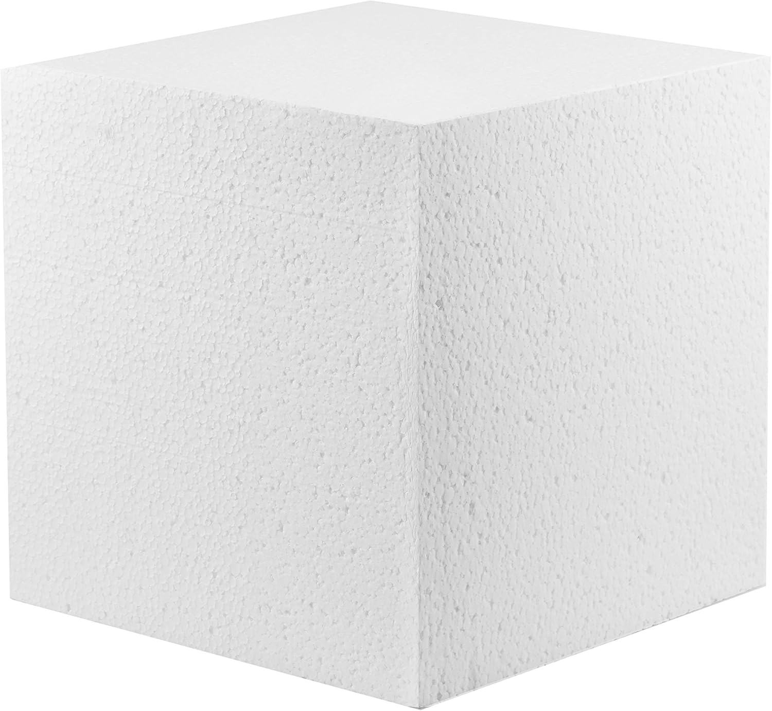 MT Products Square Eps (Non Squishy) Hard Foam Block Cubes 4 6 X 6 X 6