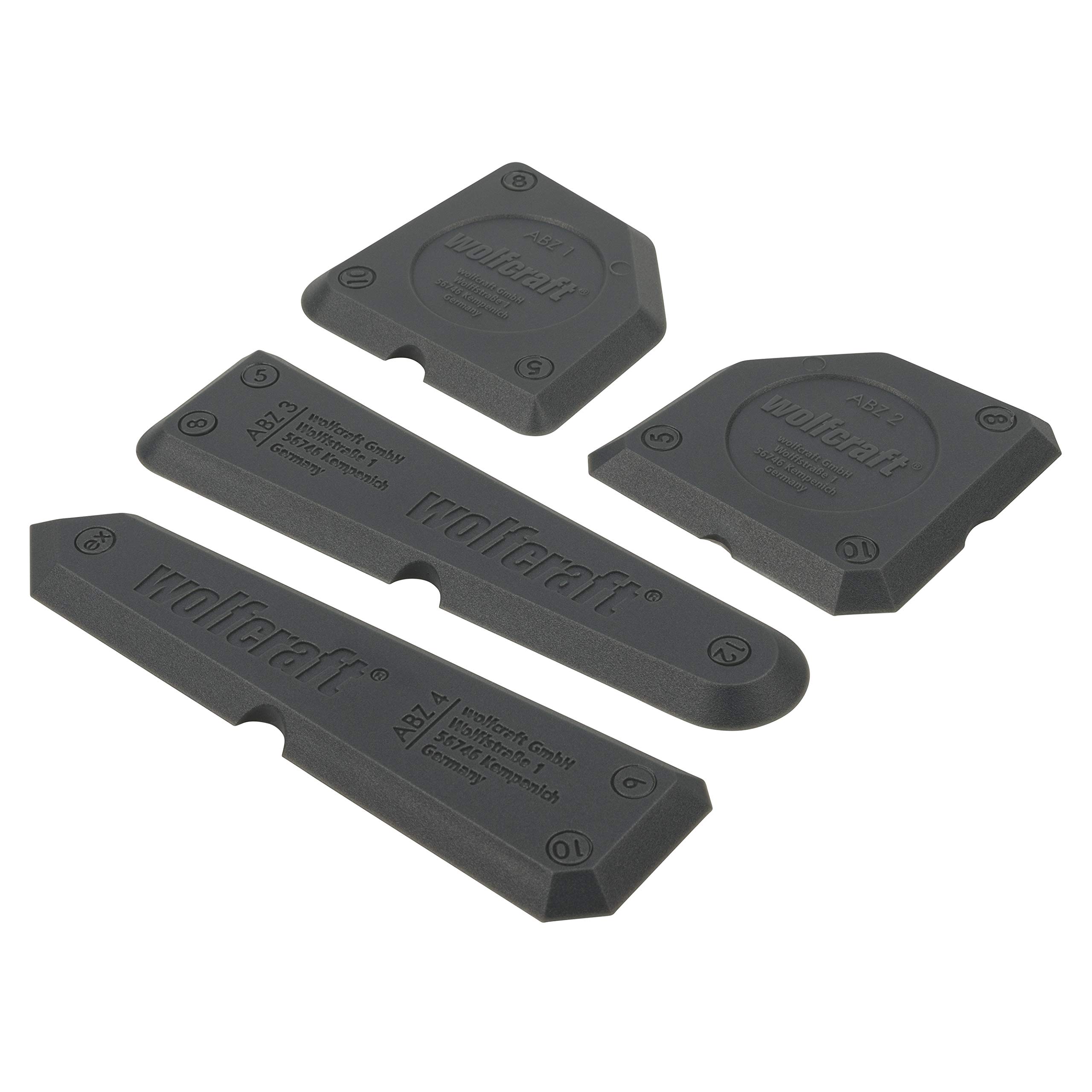 wolfcraft Joint Smoother Set, 4 pcs. I 4330000 I For finishing sealing joints