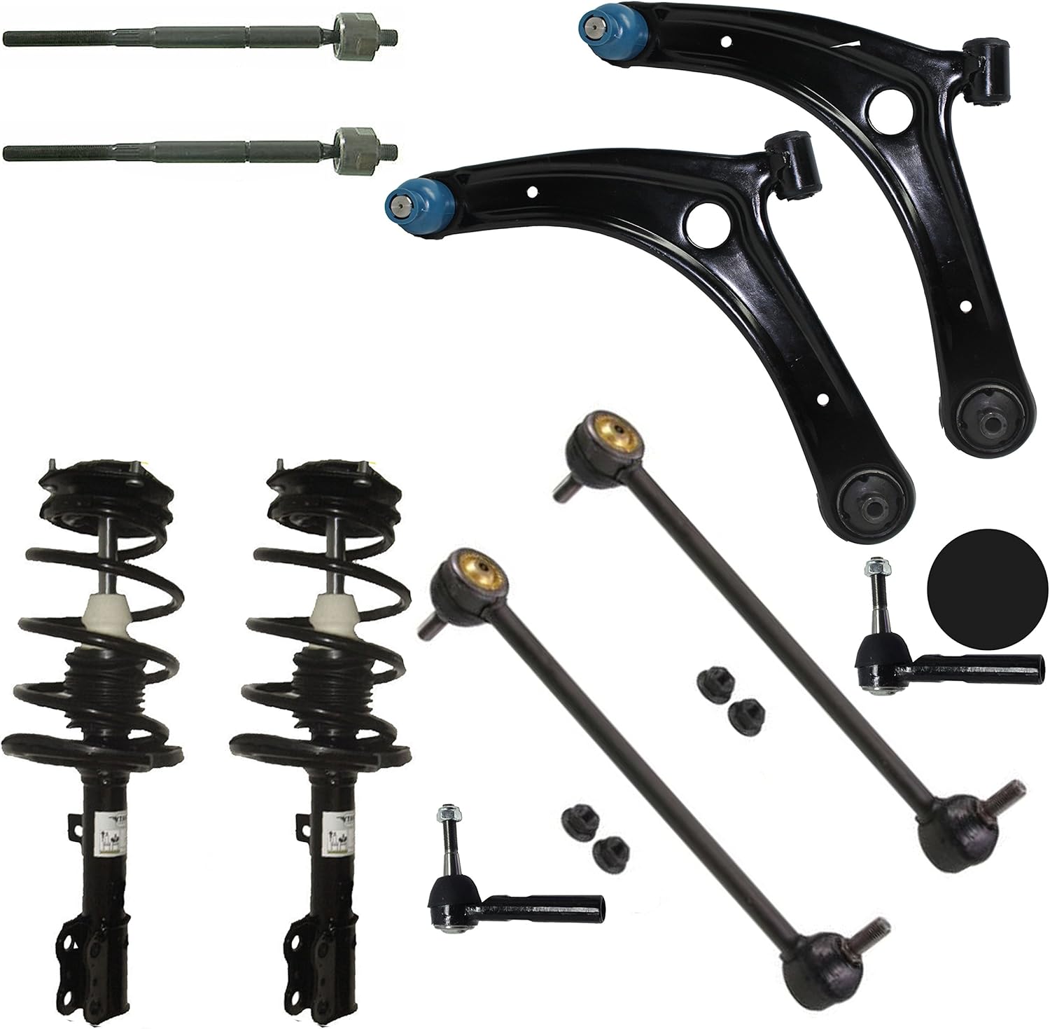 Bras de suspension Front Lower Control Arm & Ball Joints & Tie Rod End