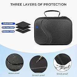 Large Carrying Case for Meta Quest 3, Hard Travel
