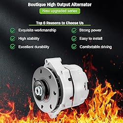 140Amp High Output High Amp Alternator Fits for