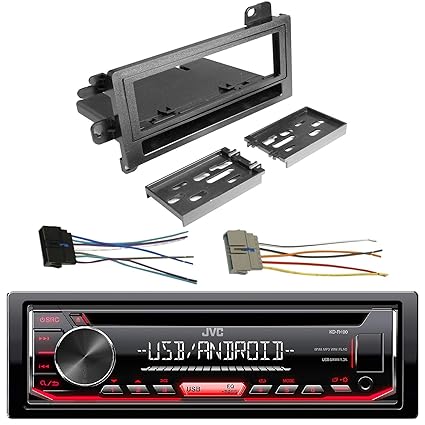 Car Audio Jvc Kd R490 Jvc Din Am Fm Cd Usb 3 5 Input Car