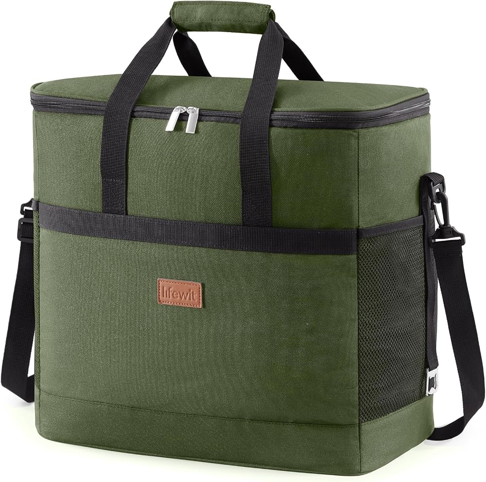 Lifewit Cooler Bag 60 Cans Collapsible Insulated Large Lunch Green