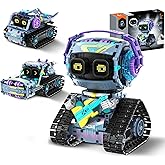 Rongmeiz Robot Building Kit with Remote Control STEM Gifts for Kids Boys Ages 8-12, Coding Robotic Technic Creative Toys for Birthday - Build 3 in1 Model with 433 Pieces