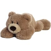 Aurora Bear 12" Hugga-Wug Bear Taupe Snuggly Stuffed Animal | Timeless cuddly styles in a variety of sizes and designs
