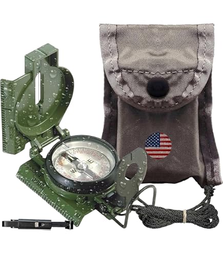 Amazon.com : Cammenga 3HJP Tritium Compass : Sport Compasses