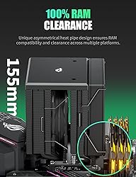 CPU Cooler Air, Dual Tower ARGB CPU Cooler with