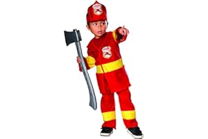 RUBIES Rubie's Costume Juvenile Jr. Firefighter Costume