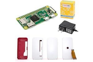 CanaKit Raspberry Pi Zero W (Wireless) with Official Case and Power Supply
