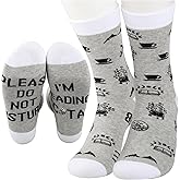 TSOTMO Please Do Not Disturb Novelty Socks Bookworm Gift Fantasy Novel Inspired Gift Book Lover Gift For Reader