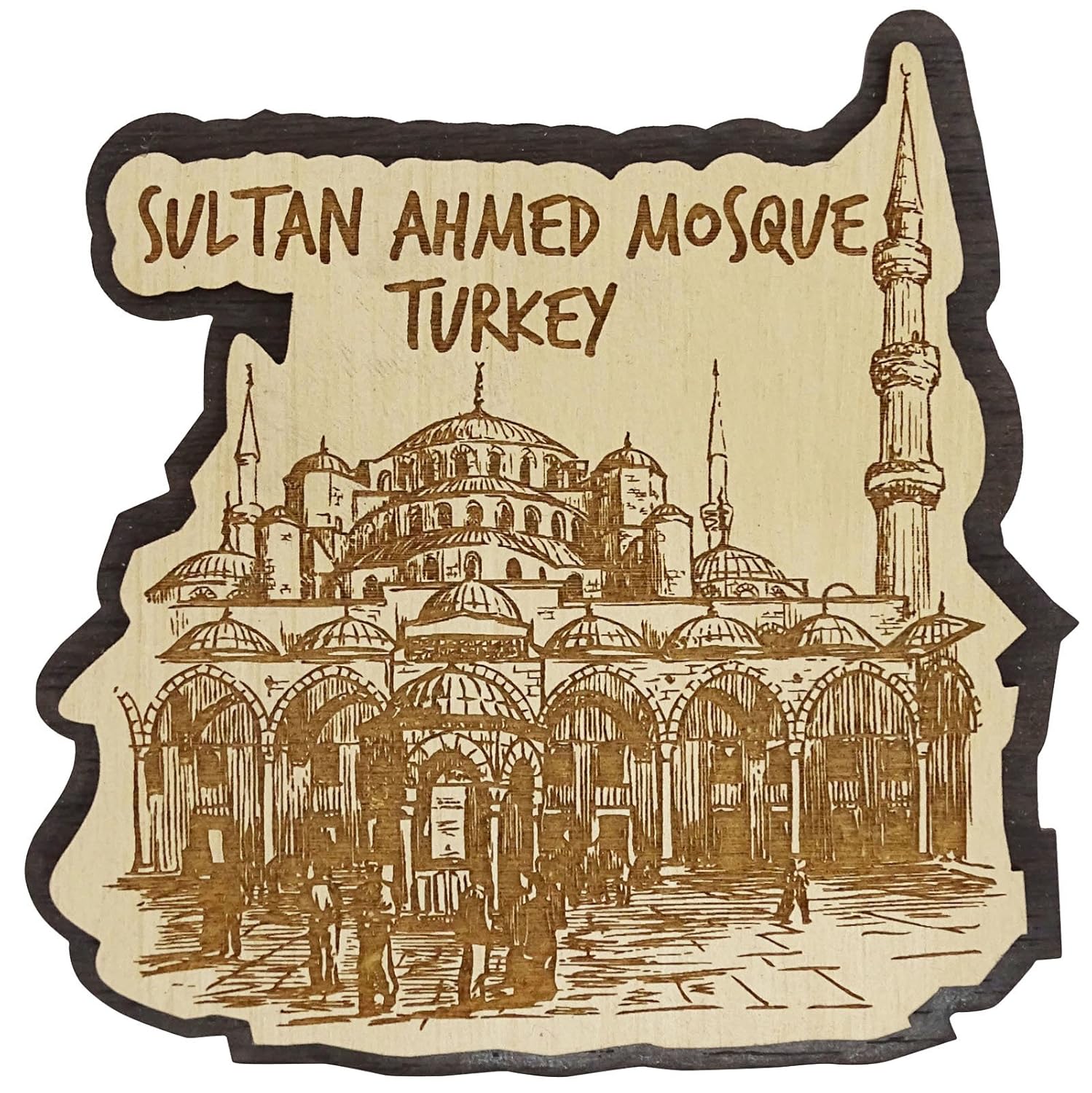 Printtoo Sultan Ahmed Mosque Turkey Souvenir Grabado iman de ...
