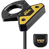 PGM Zero Torque Golf Club Putter for Men and Women Right Handed | 33" 34" 35" Square to Square Putter with High Forgiveness Low Deviation Straight Line Putting and Ball Retriever Feature