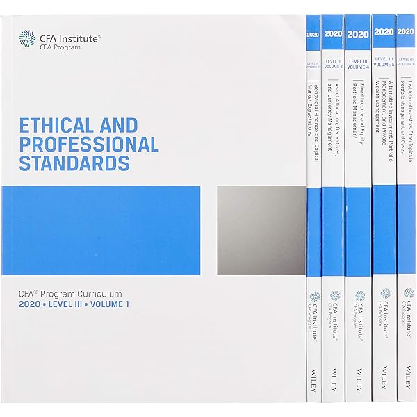 Amazon.com: 2023 CFA Program Curriculum Level III Box Set