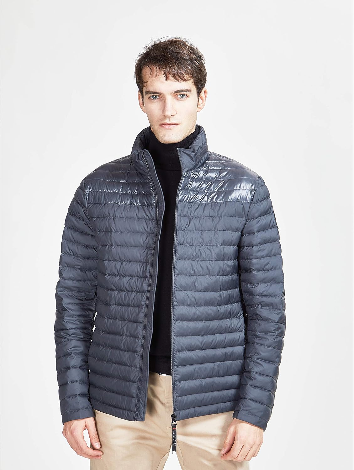 TIGER FORCE Winter Puffer Jacket for Men Hooded Quilted Active Coats Cotton Padded Outerwear Snowjacket Autumn at  Men’s Clothing store