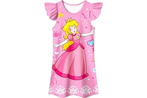 Poterloy Princess Dress Costume For Girls Toddler Casual Dress Cartoon Kids Costume