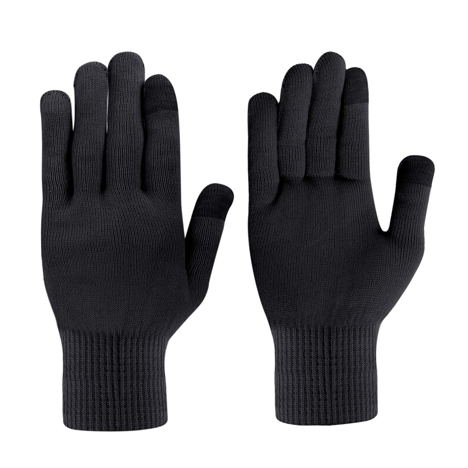 MIG4U Moisturizing Beauty Gloves Touch Screen Overnight Sleeping Glove Large for Men SPA, Dry Hands, Nighttime Lotion, UV Protection, Cosmetic Treatment, Black 1 Pairs : Beauty