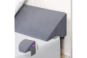 ENITYA Bed Wedge Pillow,Headboard Pillow/Bed Pillow wedge for Headboard Gap/Bed Gap Filler/Mattress Gap Filler(0-5") Between Heardboard and Mattress（King Size）