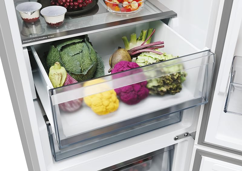 - Réfrigérateur Combiné - 2 Portes - Classe Énergétique E - Technologie Total No Frost Circle+ - Inox - 289L (Frigo) + 120L (Congélateur) - 205 x 59,5 x 66,7 cm - Modèle CNCQ2T620EX