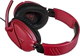 Turtle Beach Recon 70N Midnight Red Gaming Headset for PS5 PS4 Xbox Series X|S view 4