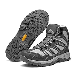 NORTIV 8 Men's Ankle High Waterproof Hiking Boots