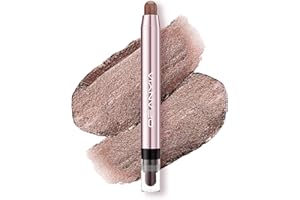 Ofanyia Cream Eyeshadow Stick, Eye Brightener Stick, Shimmer Creamy Eyeshadow Highlighter Eye Liner, Long Lasting Blendable Eye Brightener Easy to Color Eyeshadow Pencil (04#)