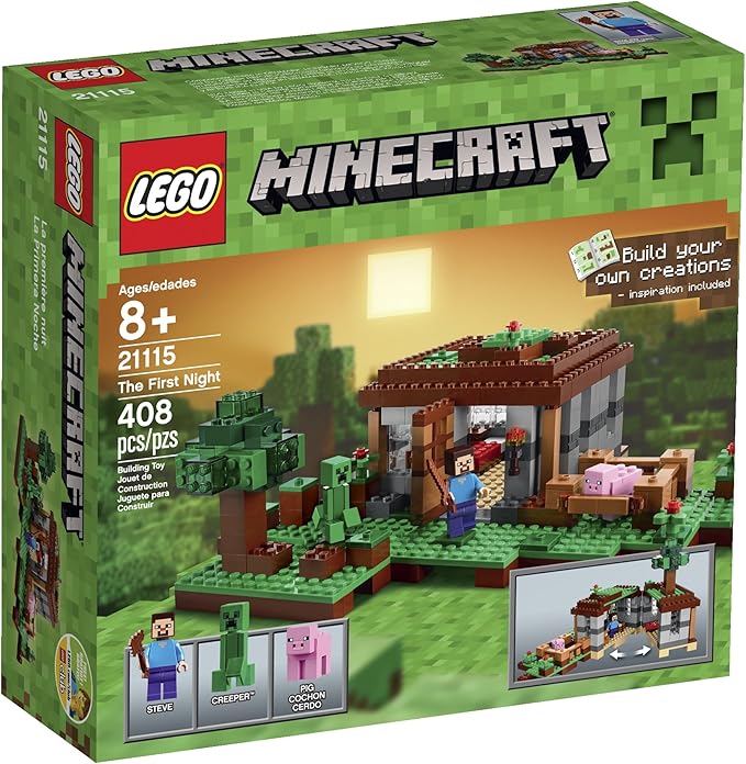 lego minecraft 21115 the first night