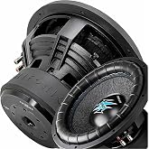 Hifonics BRW12D2 2000 Watts 12 Inch Brutus Car Audio Subwoofer with Heavy Gauge, Powder Coated, Aluminum Die-Cast Basket, Dual 70 Oz Magnet, 3 Inches Voice Coil - Dual 2 Ohm - 12 in
