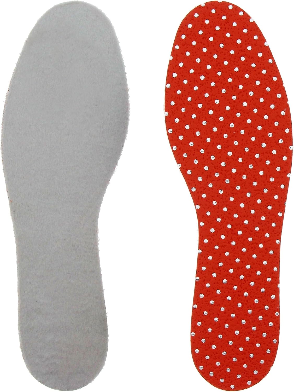 Bama Warm Filz Schuheinlagen – 2 Paar, Aus Wollfilz & Latex Für Warme Füße Im Winter. Unisex, Größe 42-43, Mit Rutschfester Beschichtung.