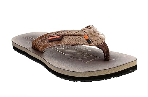 sparx brown slippers