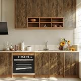 Abyssaly Wood Effect Sticky Back Plastic Roll 60x300cm PVC Wallpaper view 3