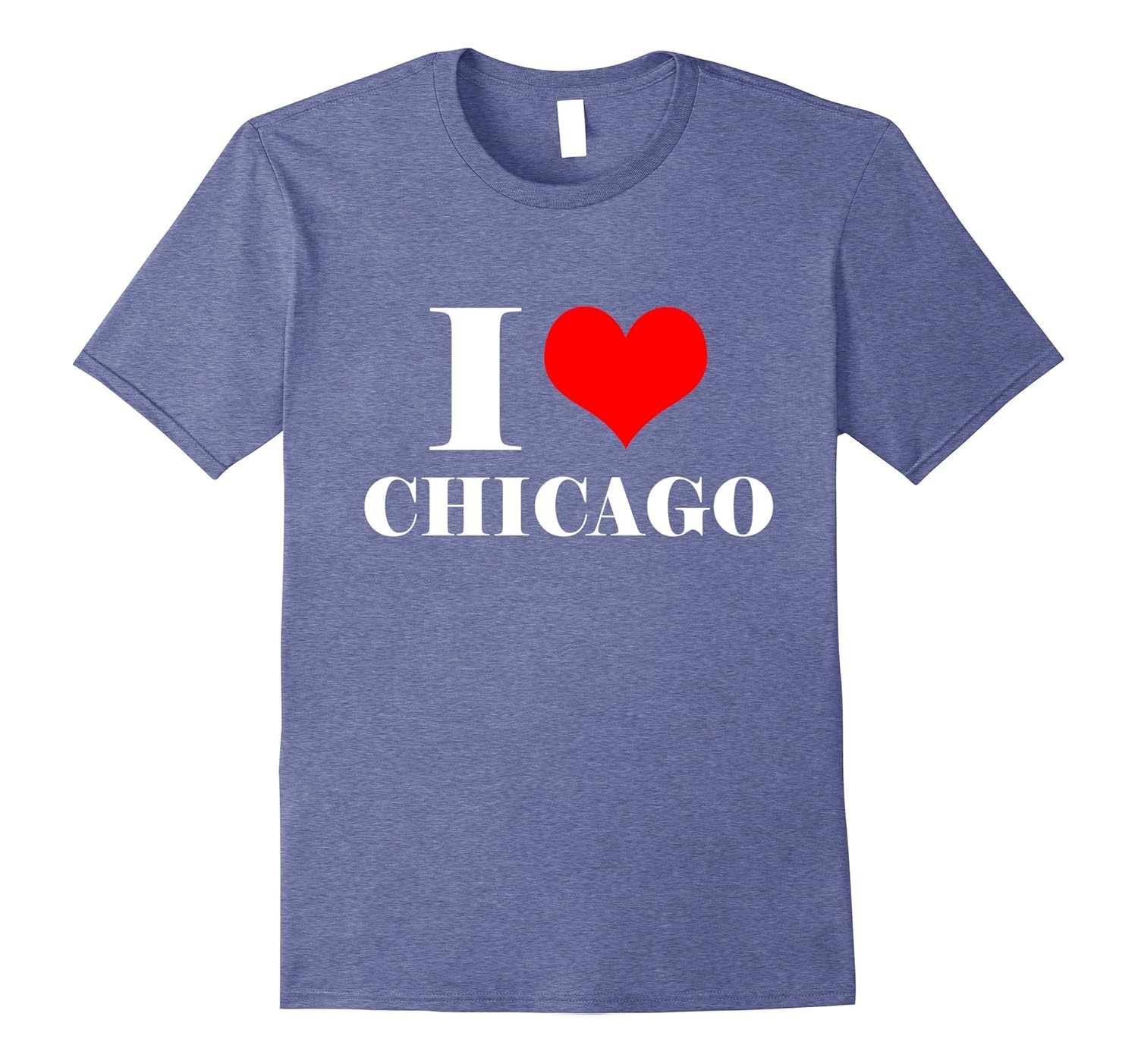 I Love Chicago T Shirt , I Heart Chicago Tee Illinois ShirtArt