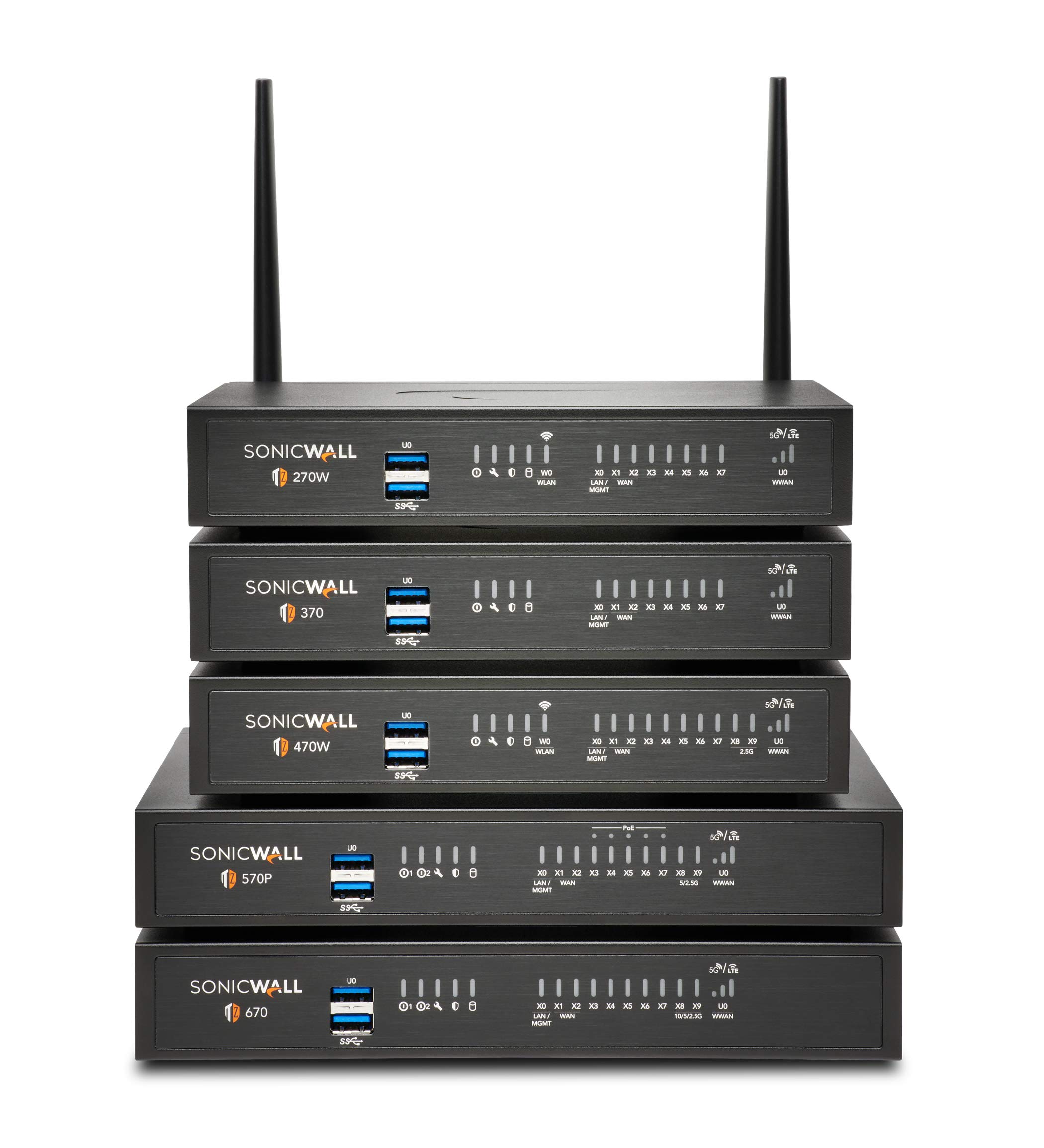Sonicwall TZ270W Secure Upgrade Plus - 3YR Essential Edition (02-SSC-6857) | TZ270W Wireless Network Security Appliance with 3 Year Essential Protection Service Suite | Next-Generation Firewall