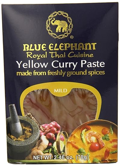 Blue elephant royal thai cuisine yellow curry Clearance