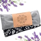 Hihealer Eye Pillow with Extra Cover Lavender Aromatherapy 25x10 cm 235 g