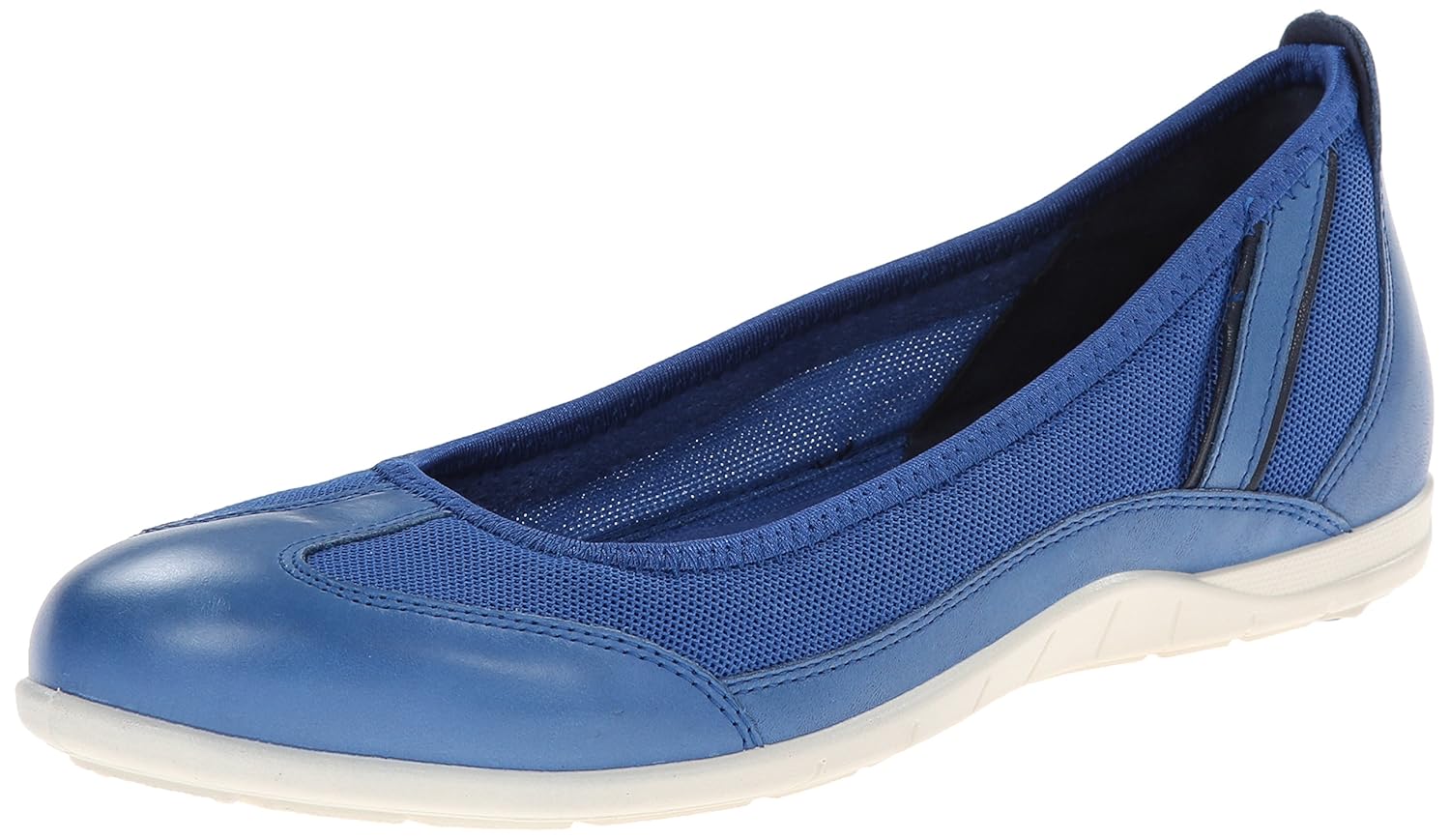 ECCO Women's Bluma Ballet Flats, Cobalt/True Navy, 7 UK (40 EU) Amazon