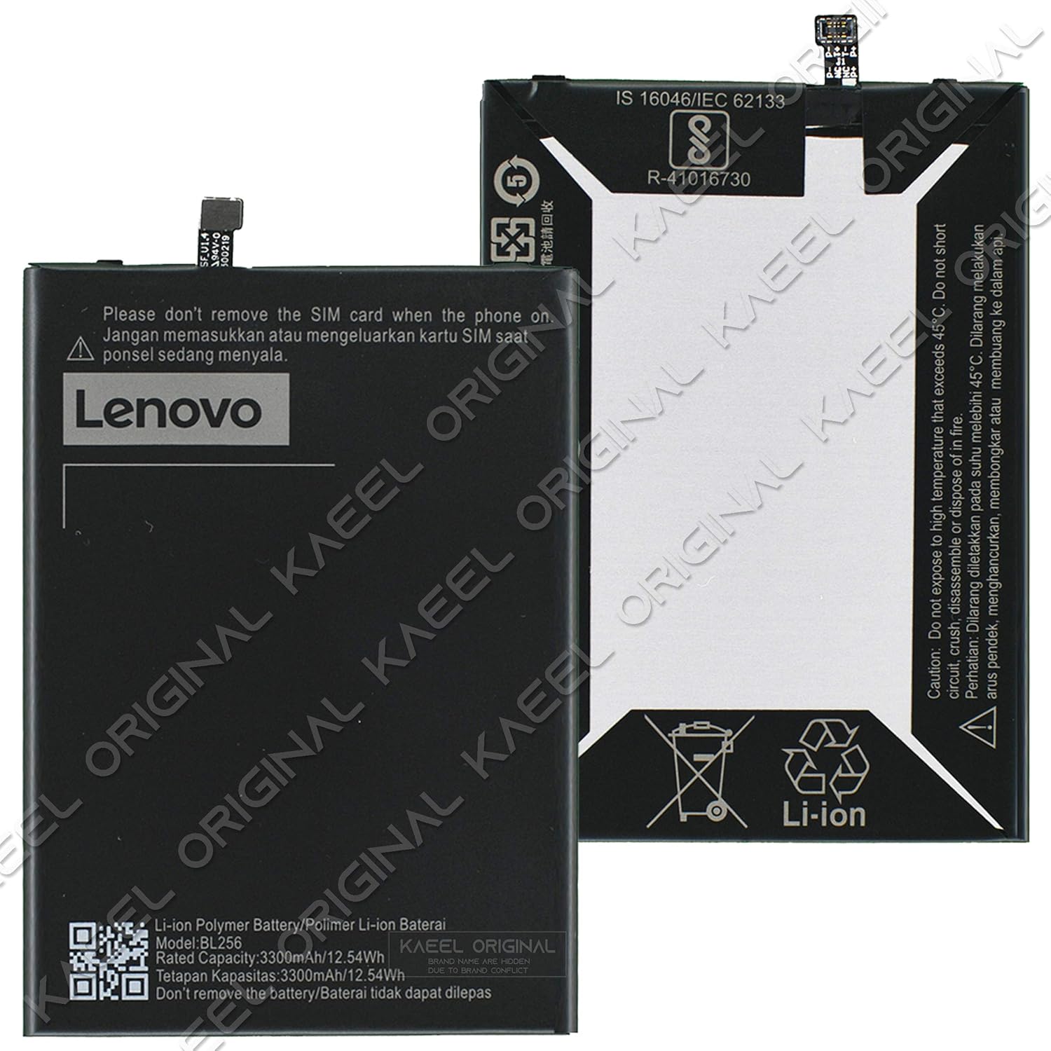 Kaeel Original Bl256 Battery For Lenovo Vibe K4 Note Amazon In Electronics