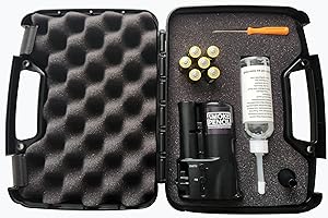 Smoke Pencil ONE Air Leak Detection Hazer Hard Field Kit ? New Handheld Smoke Stick Draft Detector Machine with Fog Juice for Detecting Leaks, Puffer Tool for HVAC Technicians Energy Raters