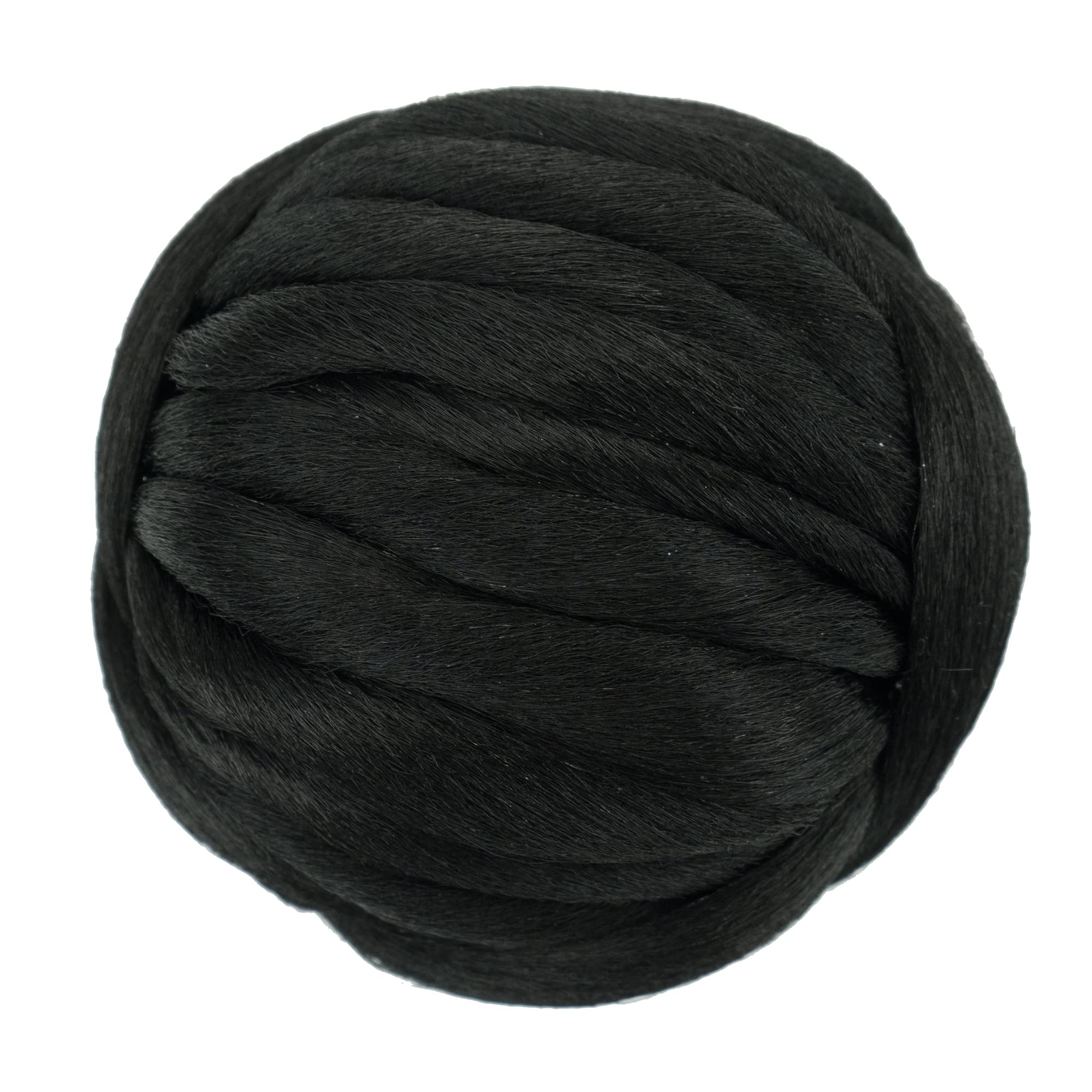 IMISSU Braided Chignon Dancer Hair Cover Donut Hairpieces Scrunchies Hair Bun Wig Updo Wedding Party for Women (M2 Black)