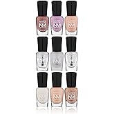 ZOYA Mini Pro Kit Coat, Assorted,0.25 Fl Oz (Pack of 9)
