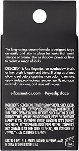 e.l.f. No Budge Cream Eyeshadow Primer Liner Vegan Cruelty-Free Plateau view 6