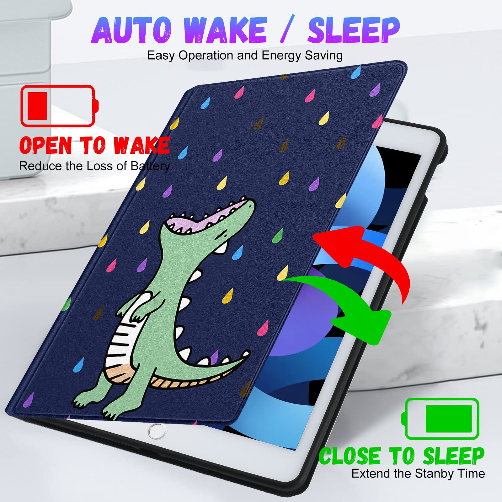 Trendy Fan for iPad Mini 5/4/3/2/1 (7.9 Inch) Case