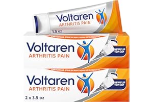 Voltaren Arthritis Pain Gel for Powerful Topical Arthritis Pain Relief - NEW Easy Open Cap - 100 g x 2