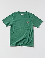 Carhartt Mens Loose Fit Heavyweight Short-Sleeve