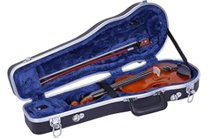 Crossrock 3/4 Violin Case-Backpack Style in Black (CRA800SVTBK)