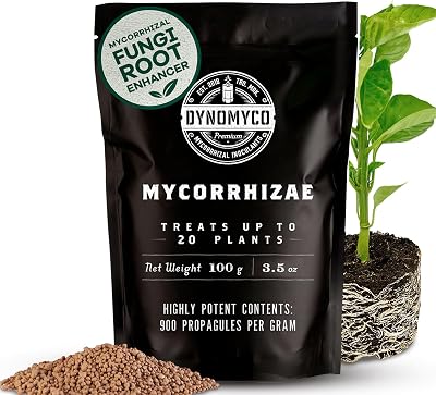 DYNOMYCO Mycorrhizal Fungi Inoculant 100g Granular roots growth