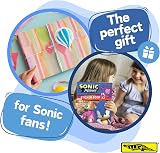 Alligator Sonic Prime Sticker Book with Reusable Stickers & Bonus Stand-Up view 5